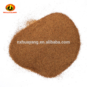 Powder walnut shell for oil drilling water treatment